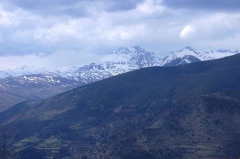 Vista del Montsent de Pallars del Pic de l'Orri